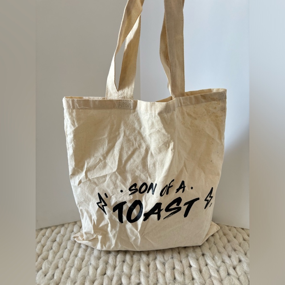 SON OF A TOAST TOTE BAG